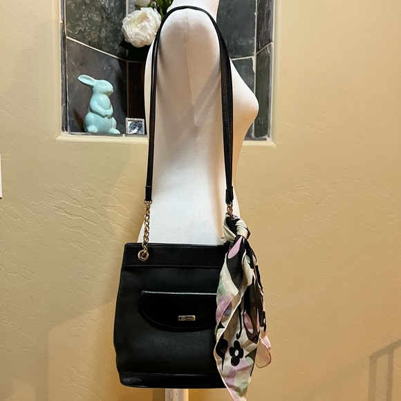 Vintage HCL Germany Leather Shoulder Bag - Picture 4 of 16